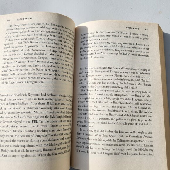 Boston Mob Paperback Book By Marc Songini American History Mob Joseph Barboza St - Picture 4 of 13